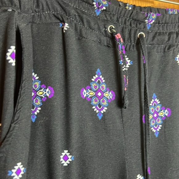 Women's Size Large French Laundry Print Pants - Picture 6 of 8